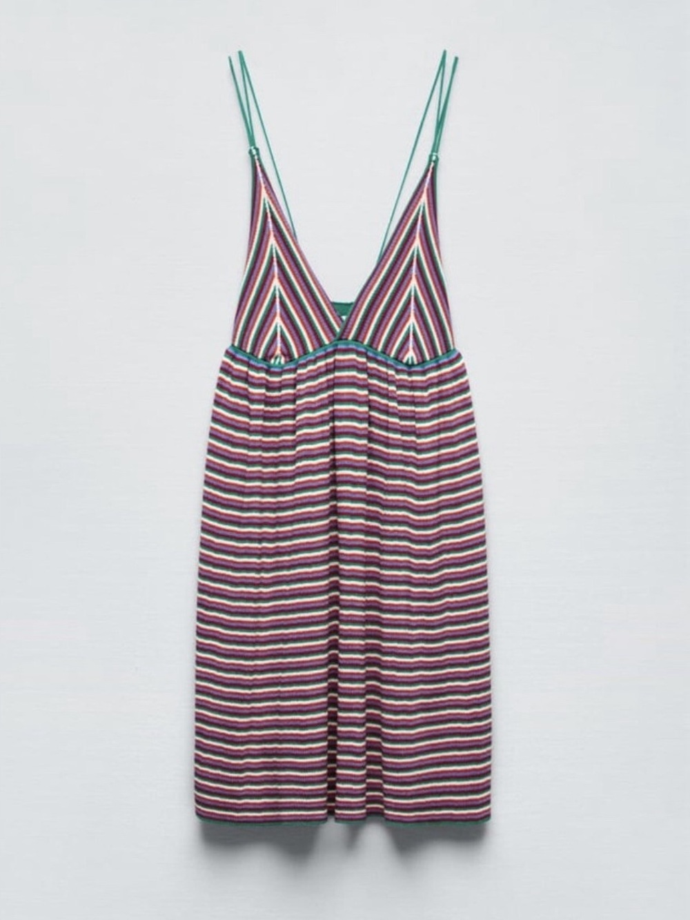 Zara Striped Knit Dress